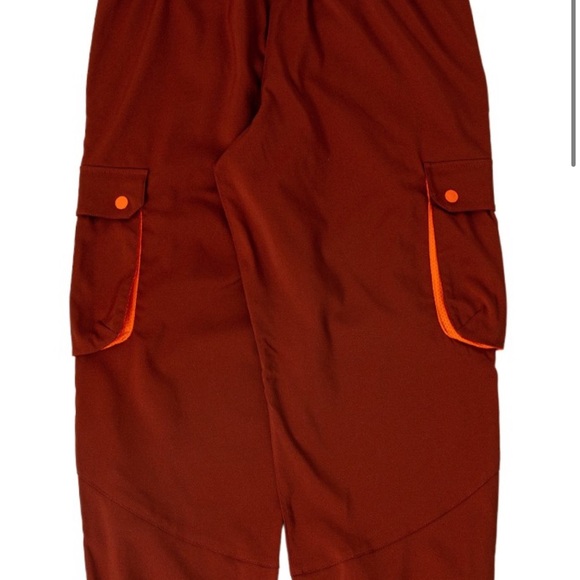 JORDAN WOMEN SPORT TUNNEL PANTS (MARS STONE / SAFETY ORANGE - Picture 7 of 16